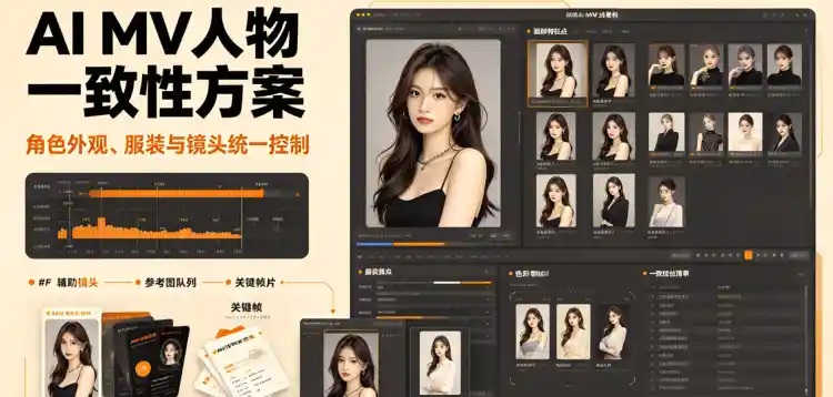 AI MV人物一致性方案