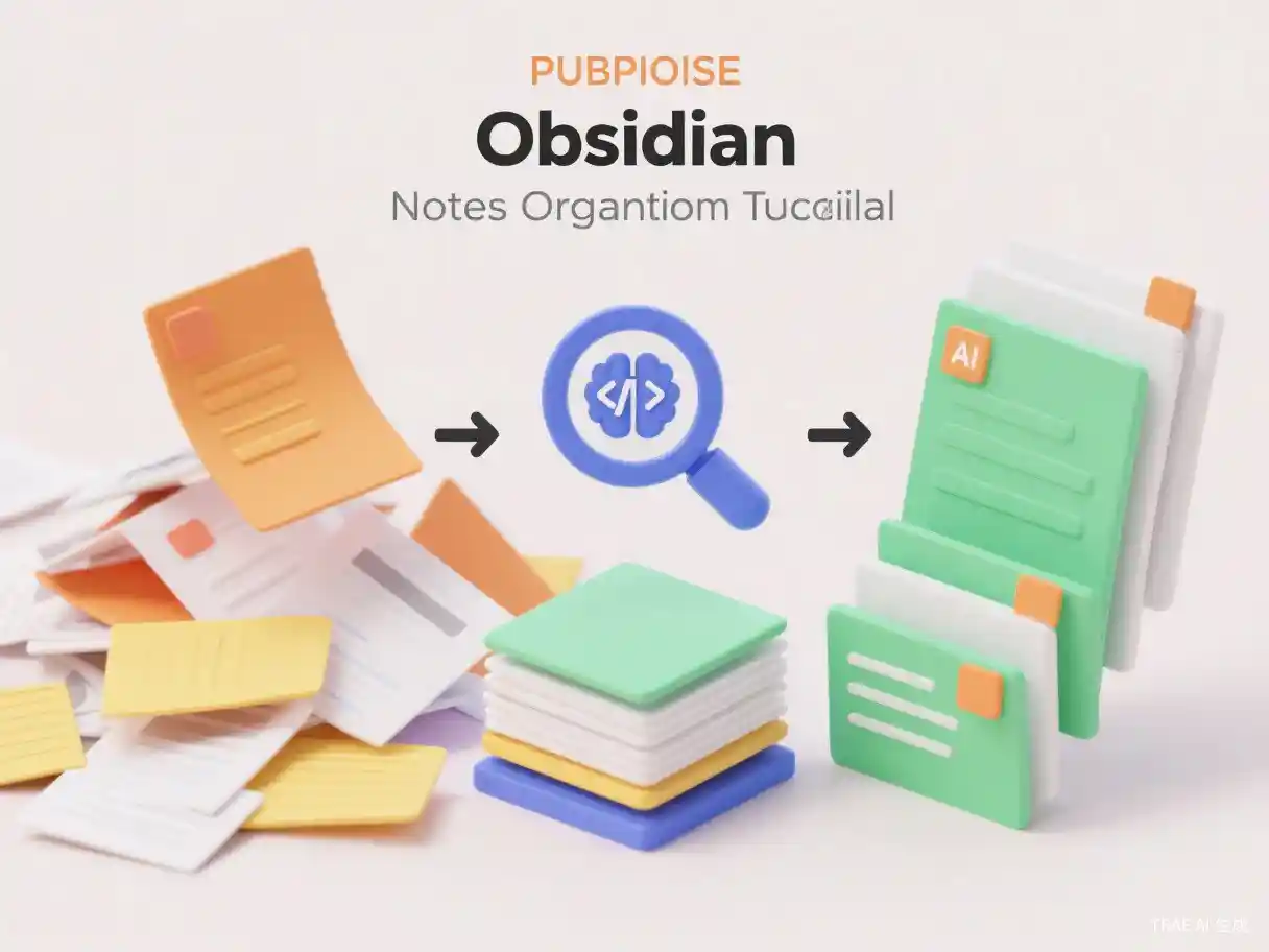 AI自动整理Obsidian笔记标签流程